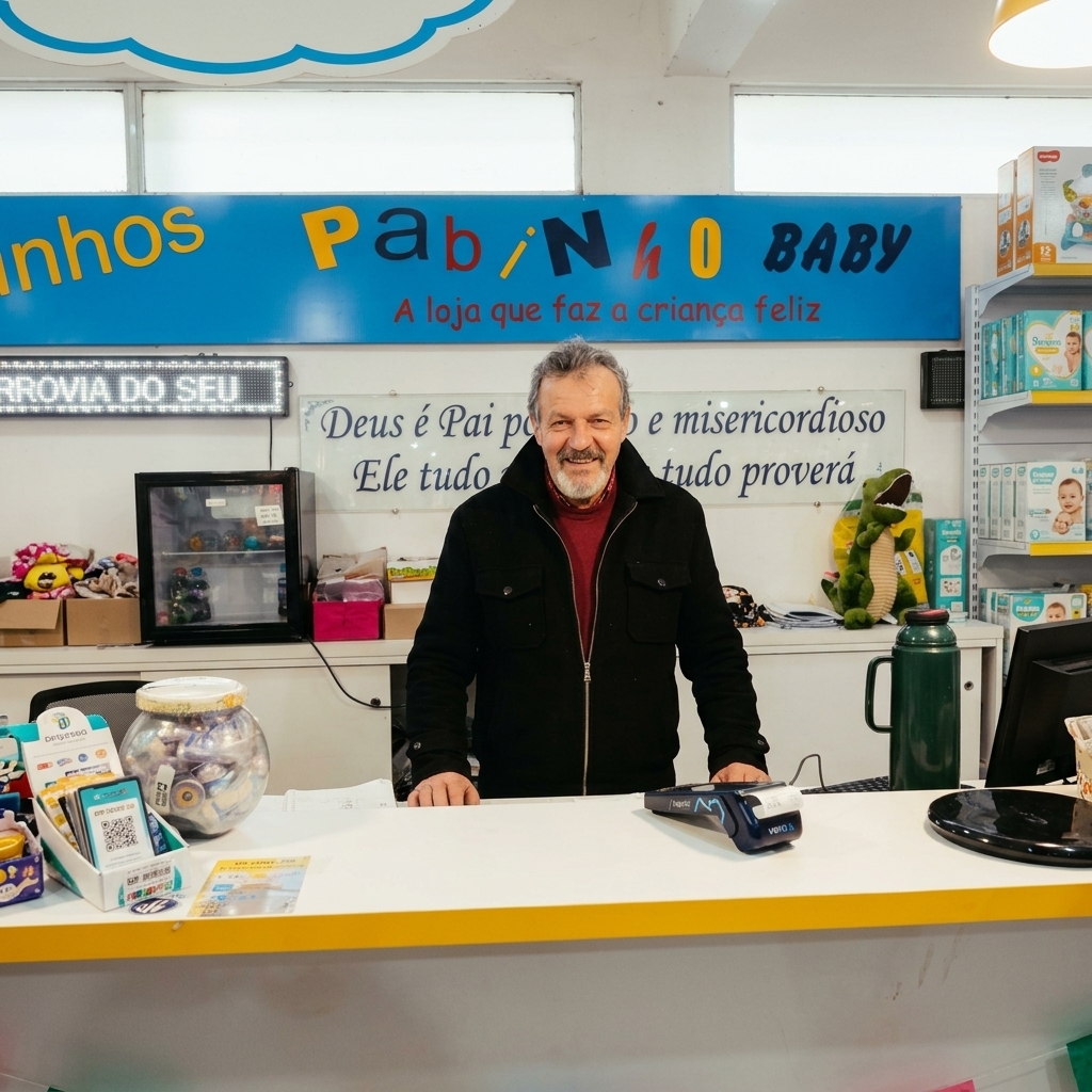 Interior da Pabinho Baby